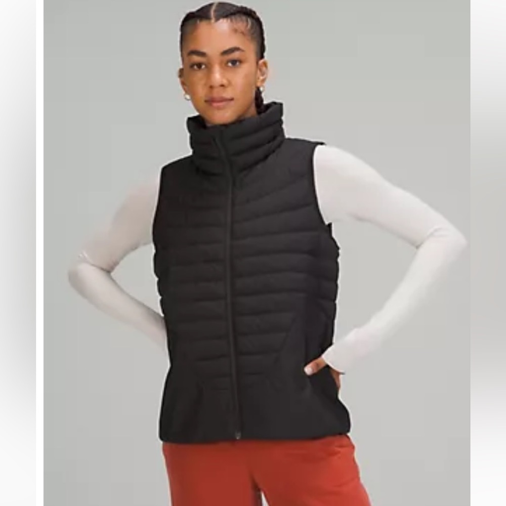 Lululemon lightweight relaxed fit down vest size 8